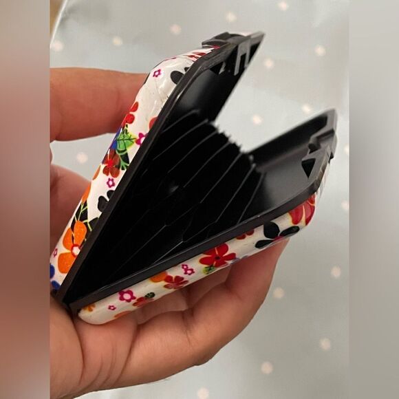 Aluminum Metal Wallet Billfold Case  Women Credit Card ID Holder - Picture 4 of 8